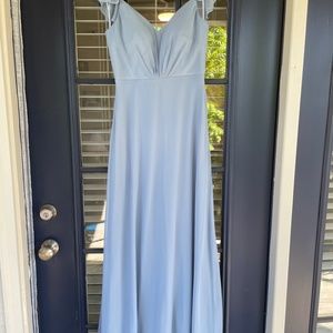 Dusty Blue dress from Birdie Grey